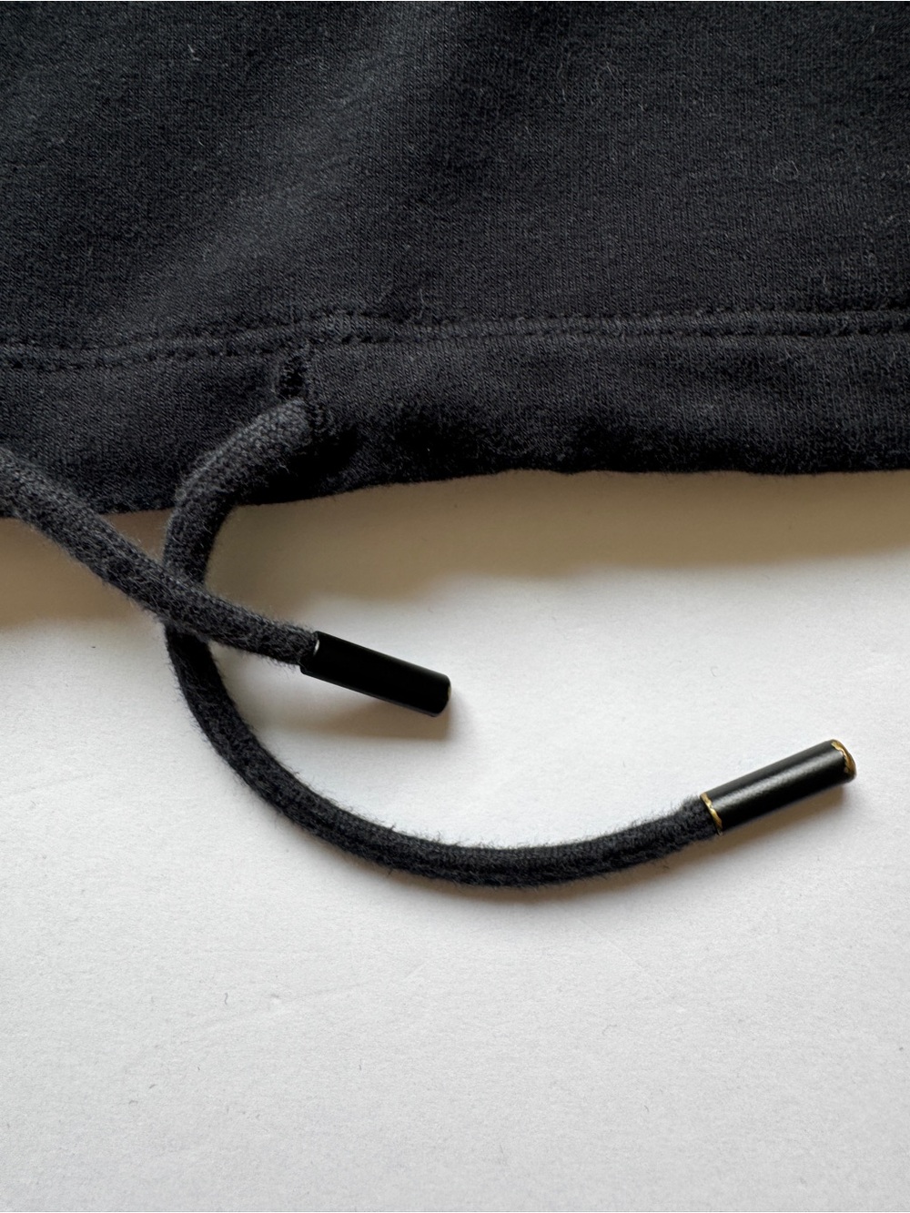 Aritizia The Group Babaton Weekender Hoodie Fleece Soft Cropped Black Sz XXS - Picture 8 of 15